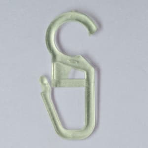 Haken für Stilringe 28mm, PL glasklar - 100Stk