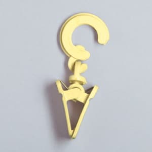 Haken mit Klammern, PL beige