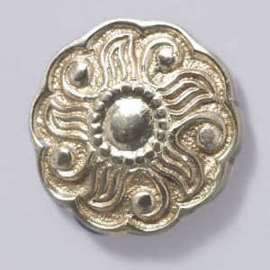 Rosette Messing 40mm - 1Stk