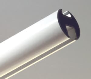 Rohrschiene-Innenlauf 16mm Aluminium