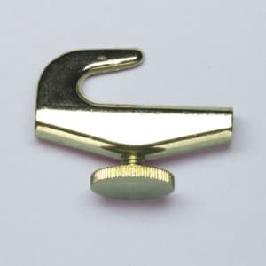 Bilderhaken groß, Metall vernickelt