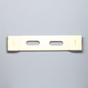 Doppelträger weiß, 2-läufig Schienenabstand 80mm