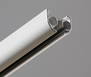 Schnurzugschiene 510 flach, 1-läufig
