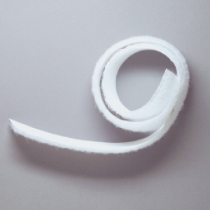 Klettband: Flausch-/Verlourband, 20mm, weiß