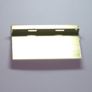 Seitenabschlussdeckel f. Profil 2527 | Aluminium weiß, roh oder eloxiert